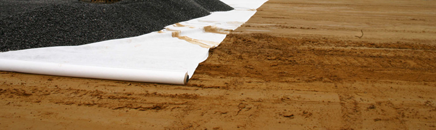 LD100 Non-Woven Geotextile Membrane Custom Size 100GSM